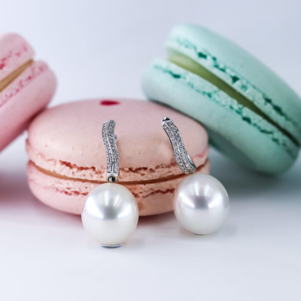 South Sea Pearl Drop Earrings