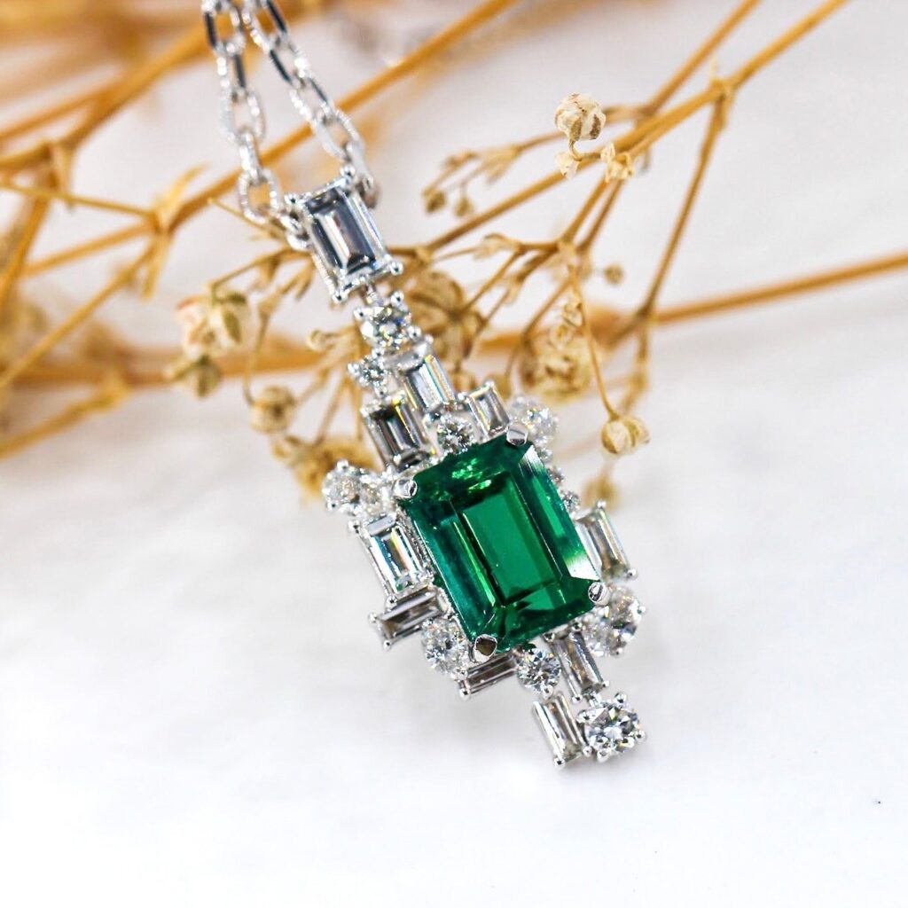 Emerald Pendants