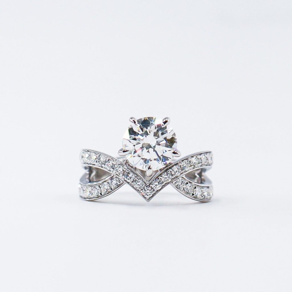 Infinity Diamond Engagement Rings