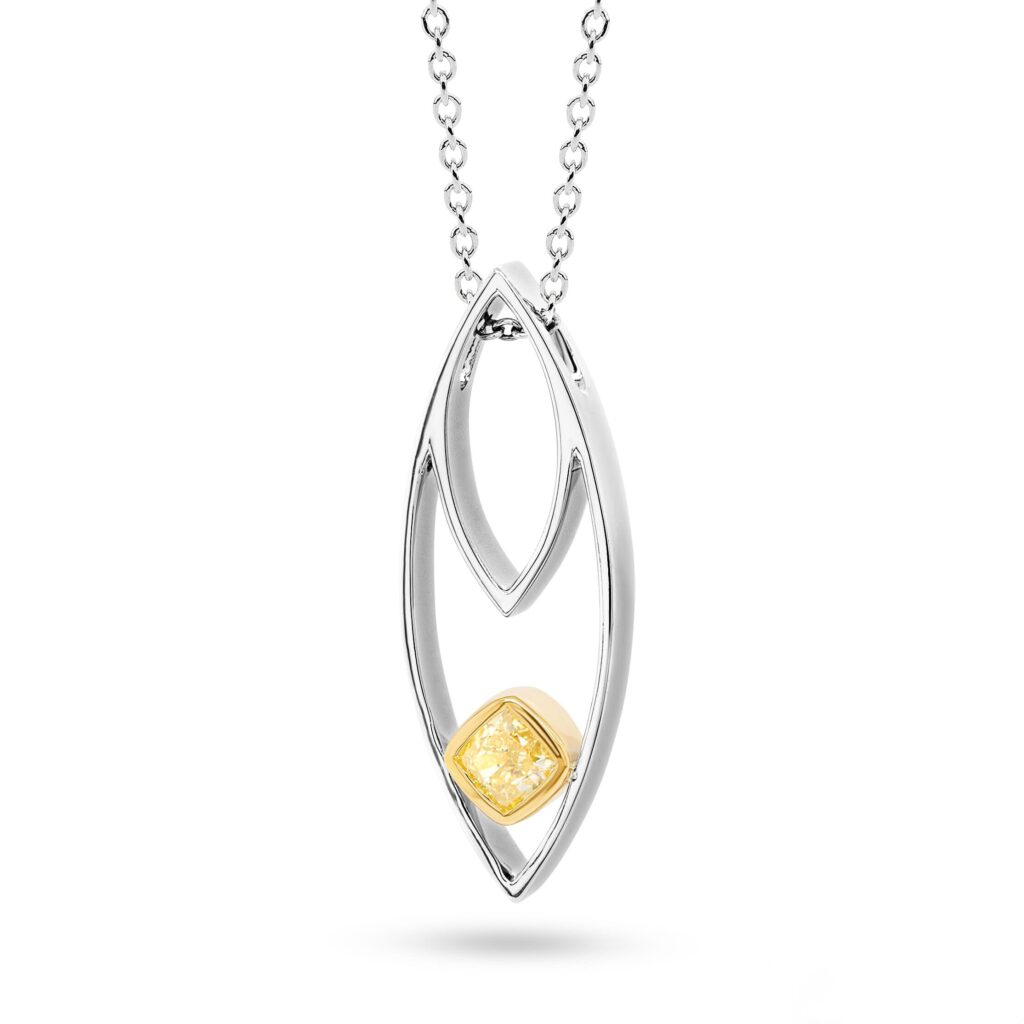 Argyle Yellow Diamond Pendants