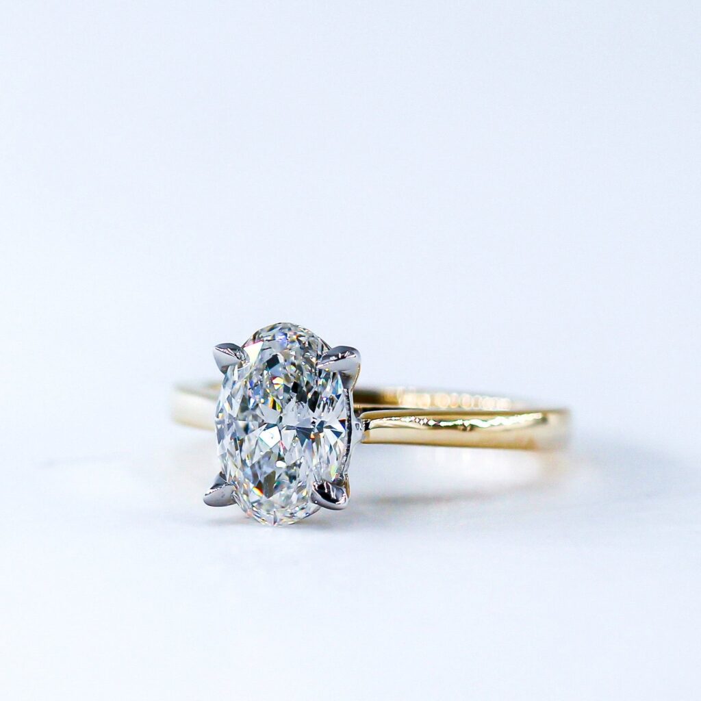Oval cut diamond solitaire Engagement Rings Sydney Exclusive deals