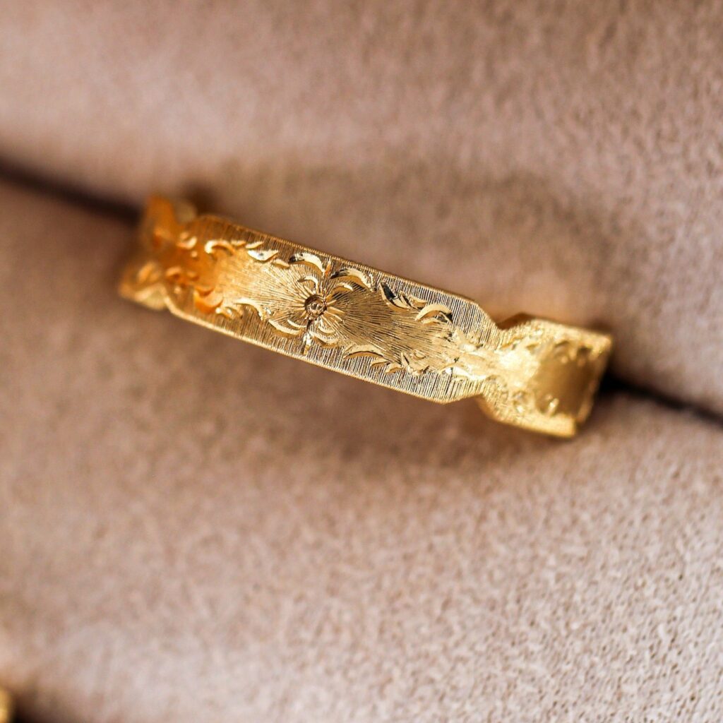promis rings perth australia vintage wedding band