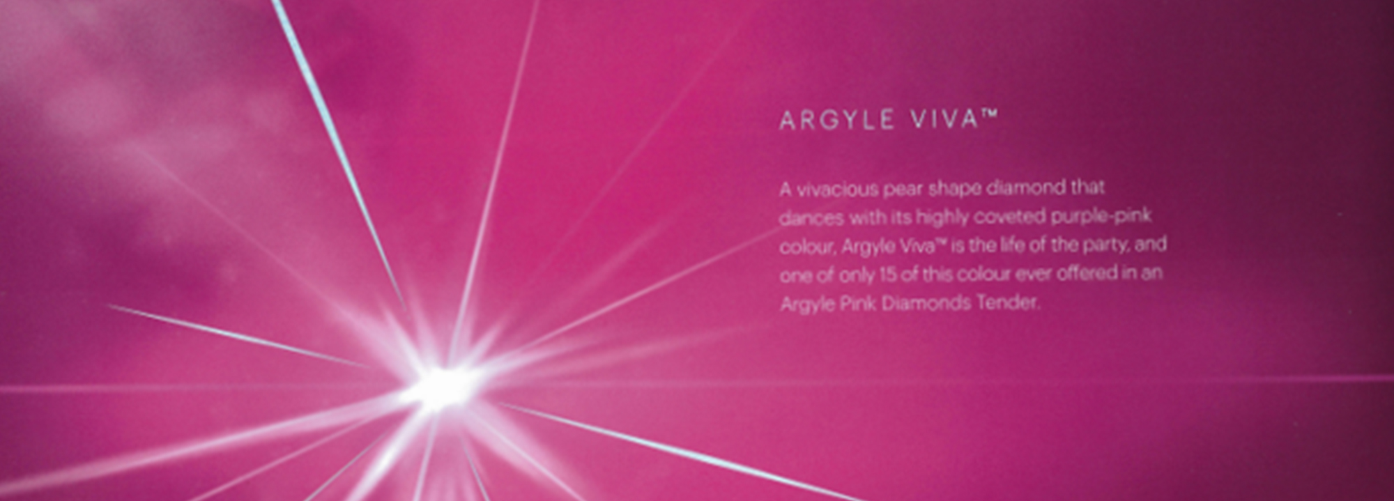 Australia Argyle Pink diamond, rare investment-grade pink diamond from the Argyle mine in Western Australia.