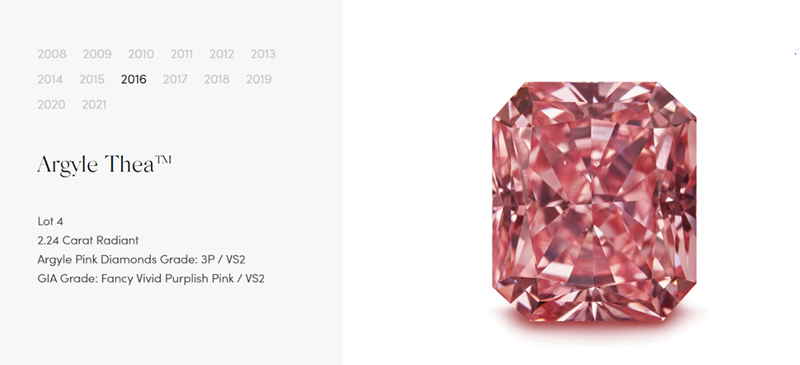 2 carat Argyle Pink diamond, rare fancy pink diamond from the Argyle mine in Western Australia with exceptional investment value.
