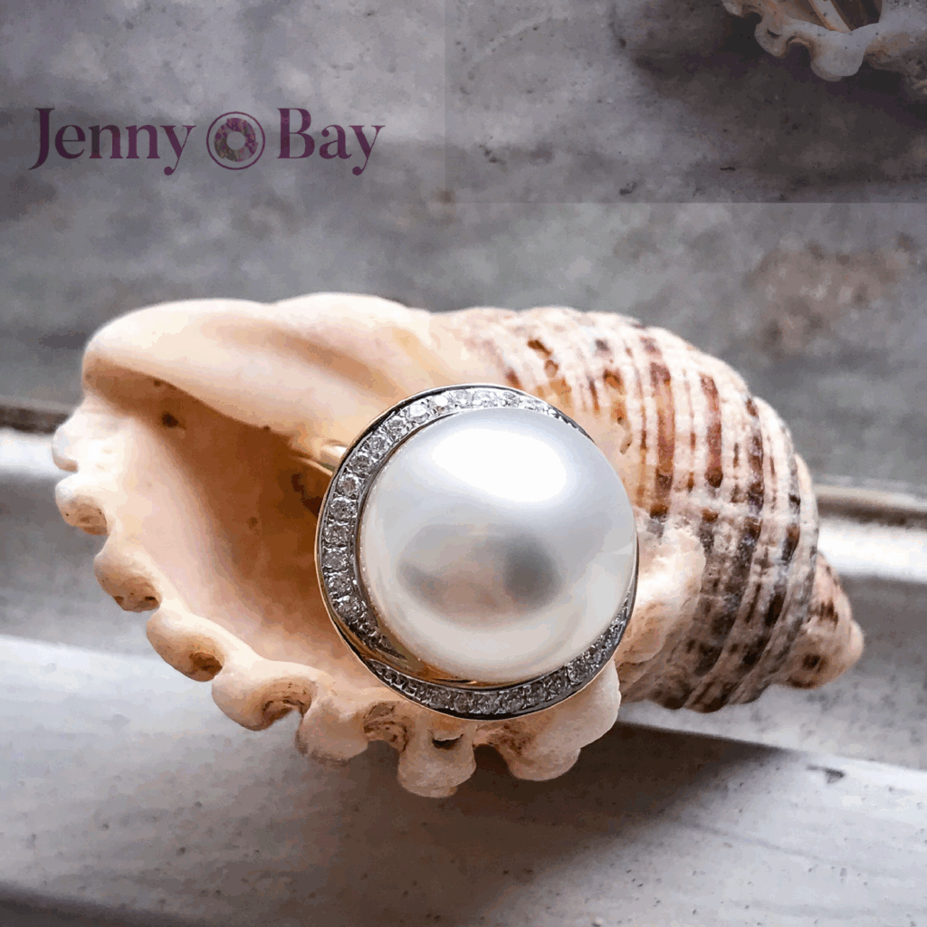 south sea pearl rings perth for sale