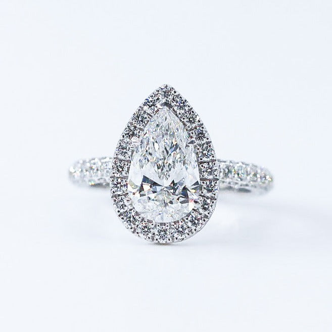pear shape diamond engagement rings sydney australia luxury jewelry on sale