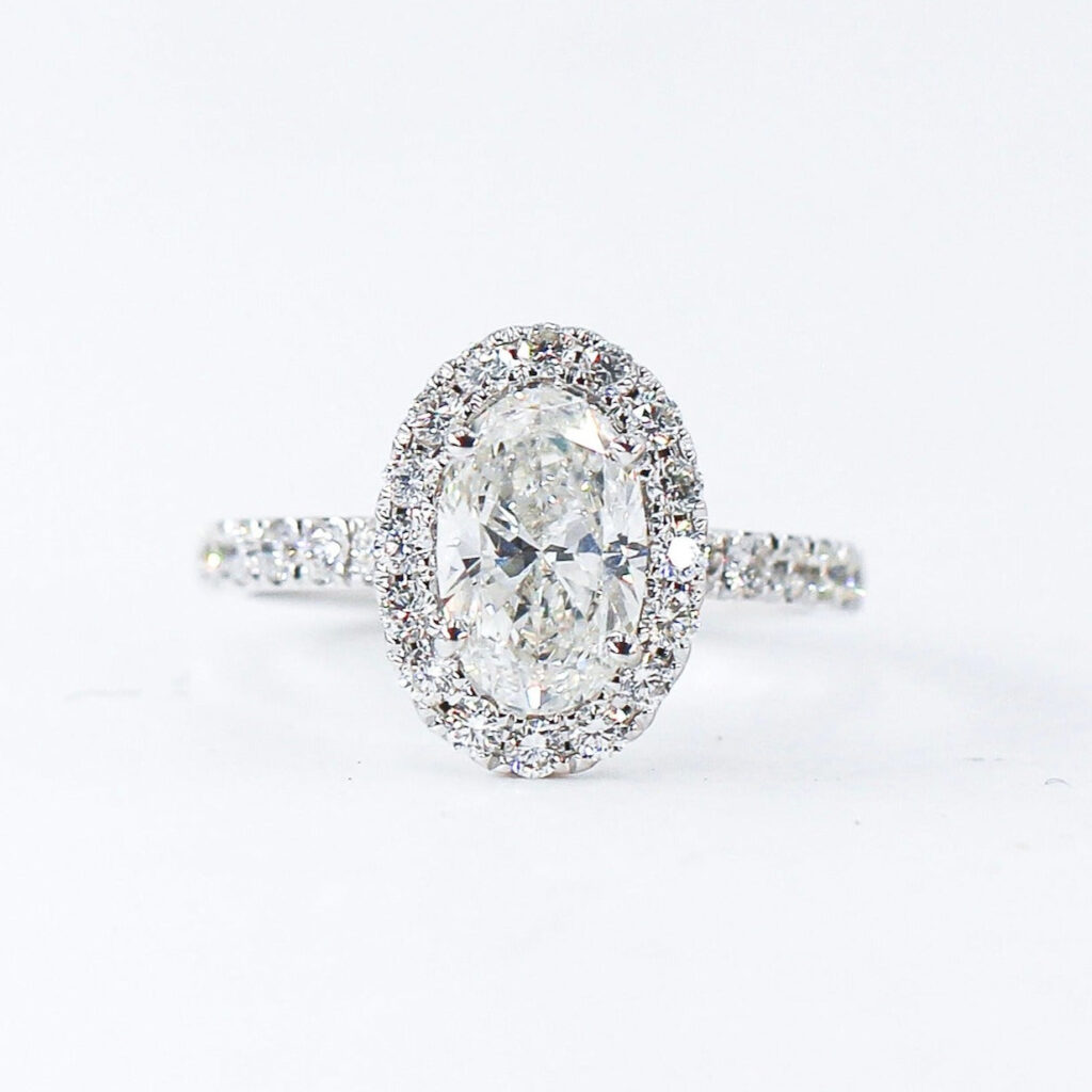 oval cut diamond halo engagement rings sydney australia best price