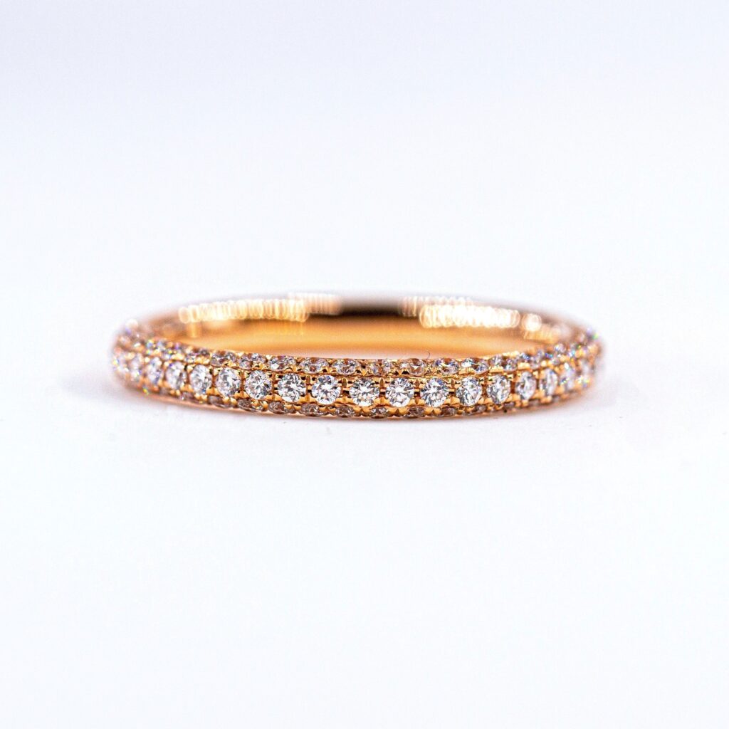 wedding bands brisbane australia rose gold vintage wedding band