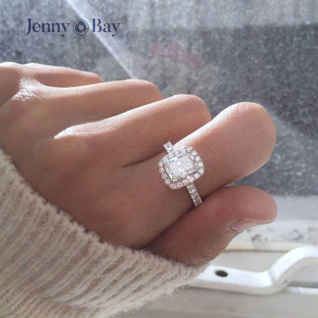 radiant cut diamond engagement rings melbourne australia best price