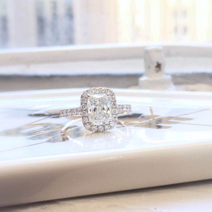 radiant cut diamond engagement rings melbourne australia best price