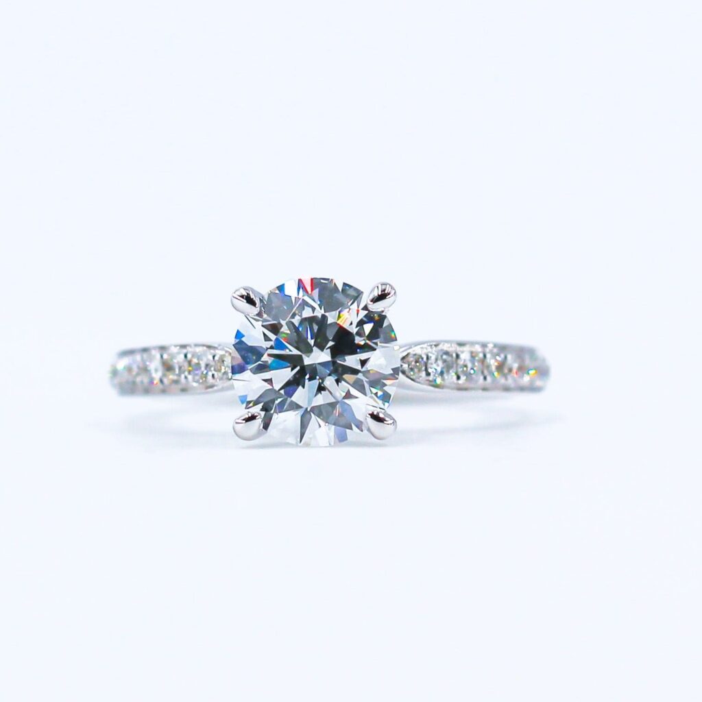 round brilliant cut diamond engagement rings sydney exclusive deals