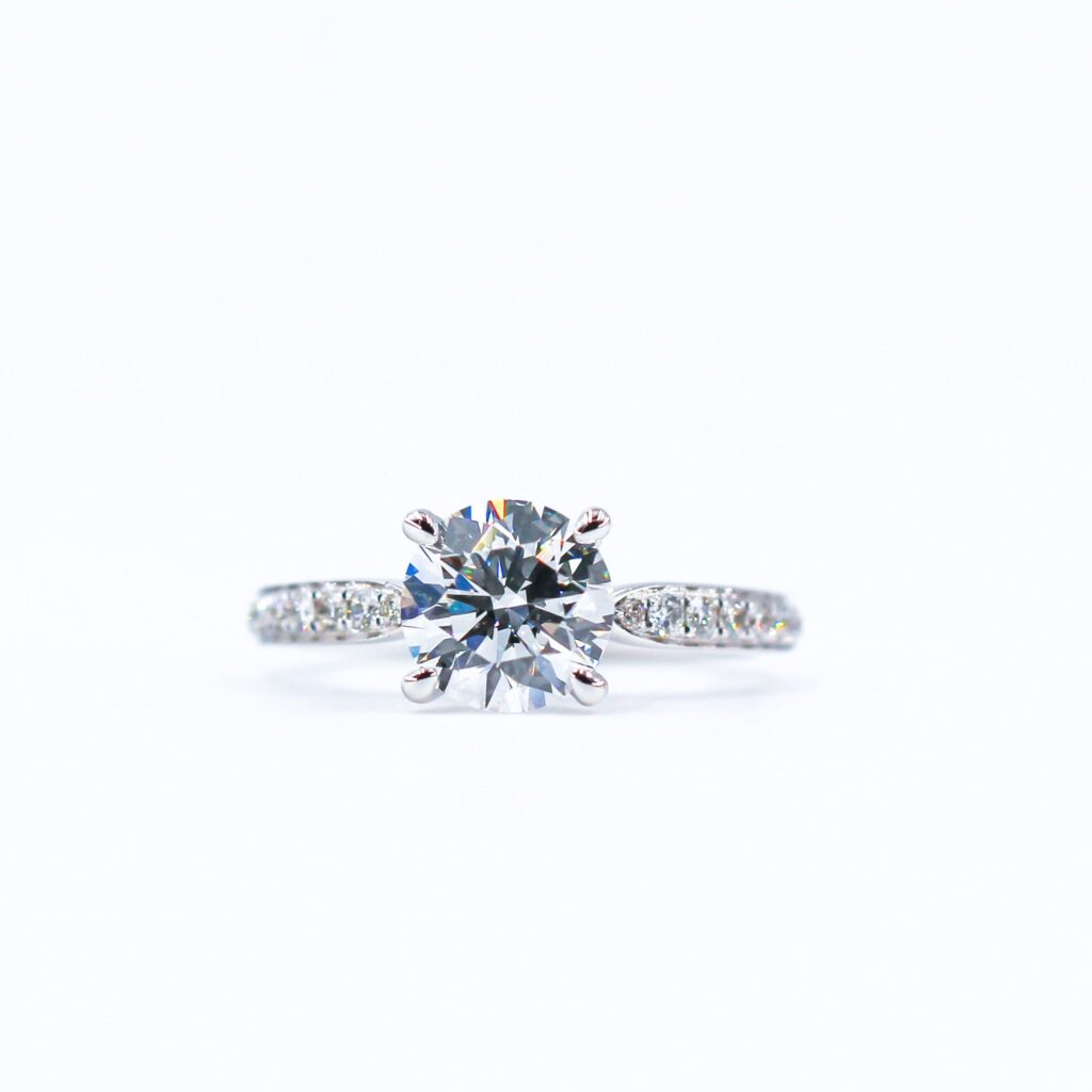 round brilliant cut diamond engagement rings sydney exclusive deals