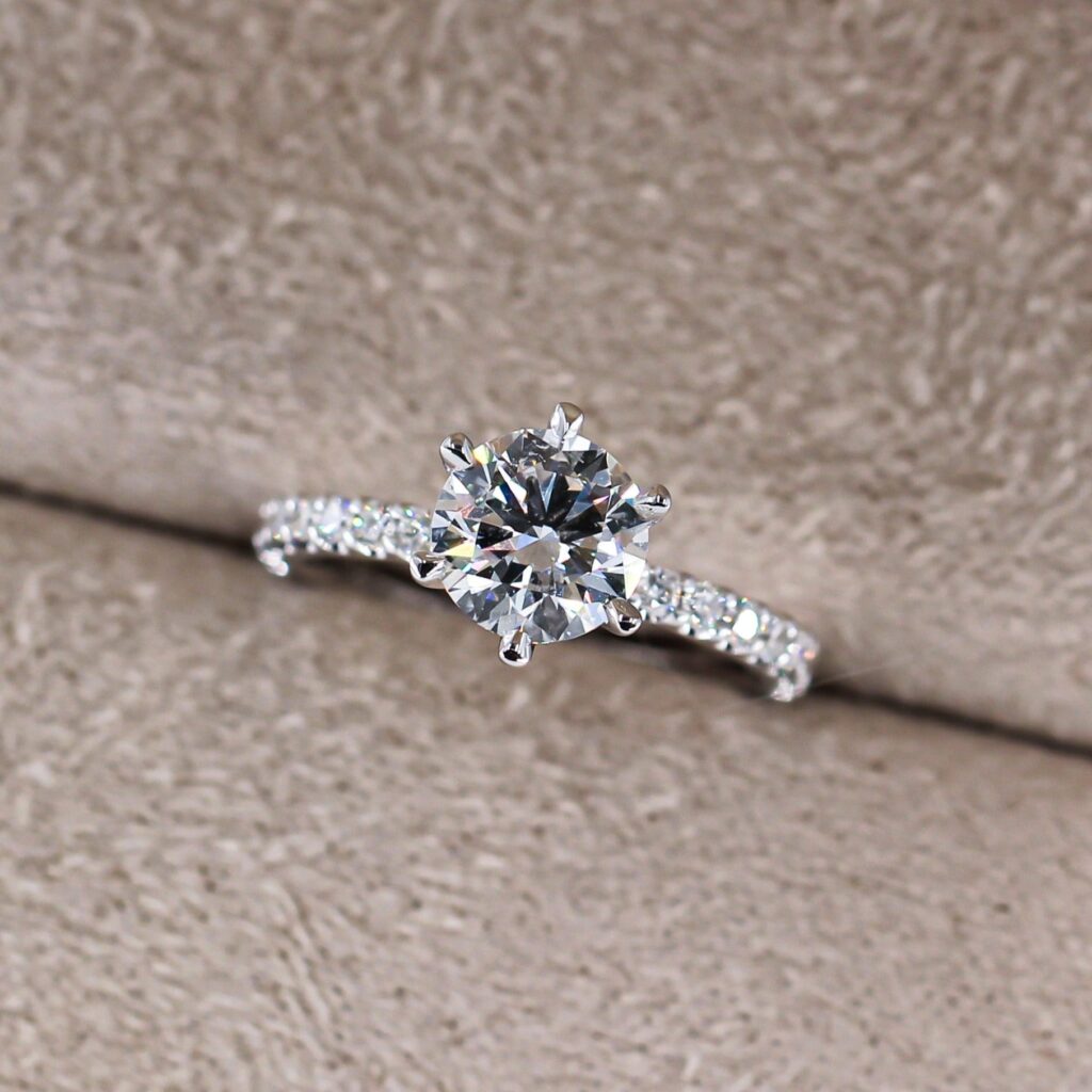 round brilliant cut diamond engagement rings perth australia best price