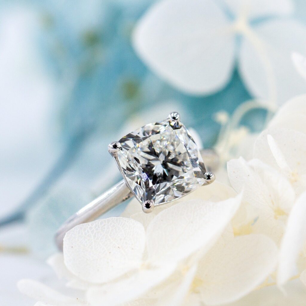 cushion cut diamond engagement rings melbourne best value