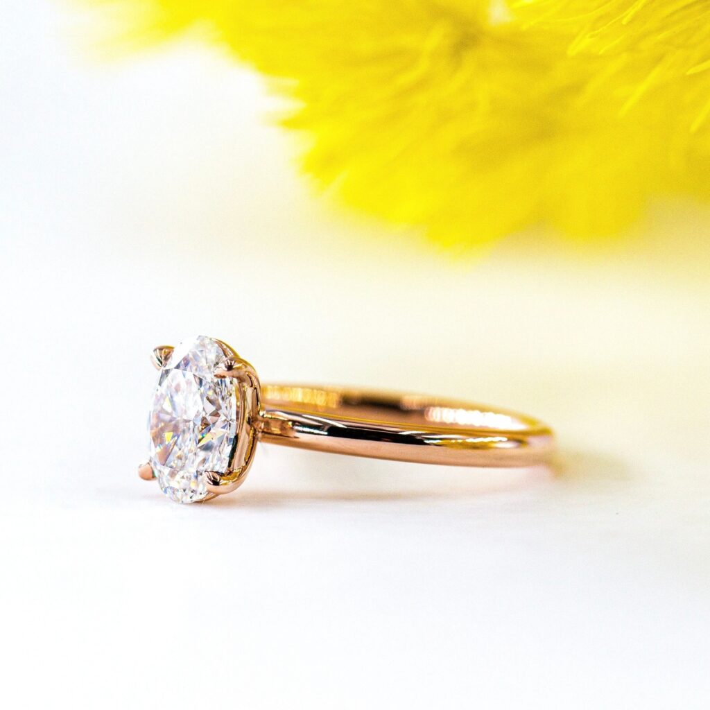 oval cut  diamond solitaire rings melbourne australia besst price