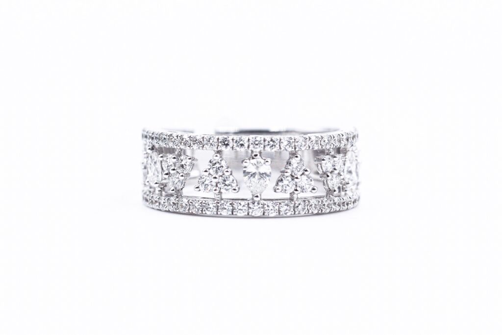 Mix shape diamond dress rings sydney for sale