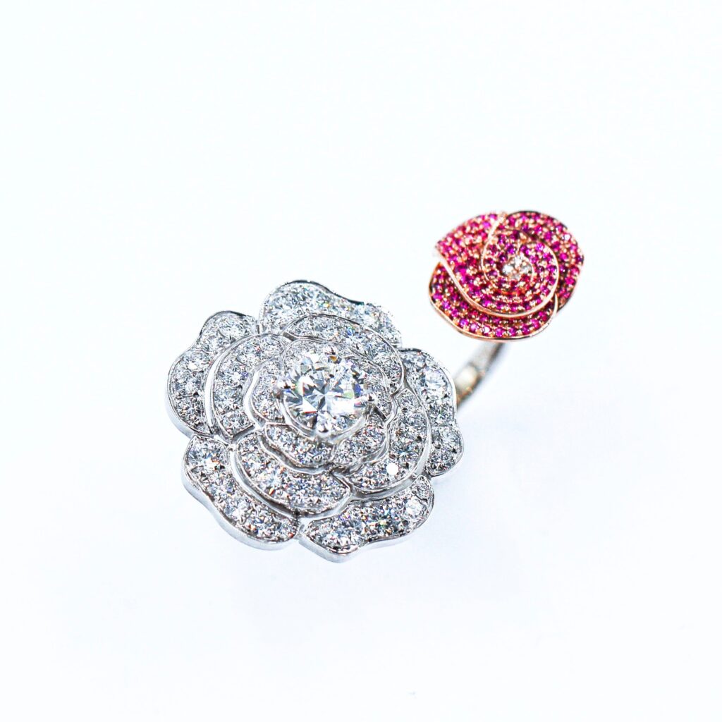 ruby and diamond dress rings brisbane unique design