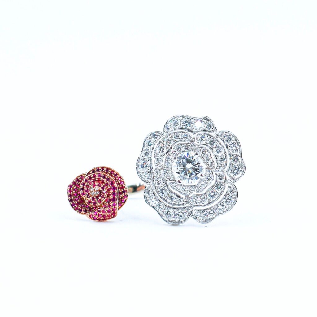 ruby and diamond dress rings brisbane unique design