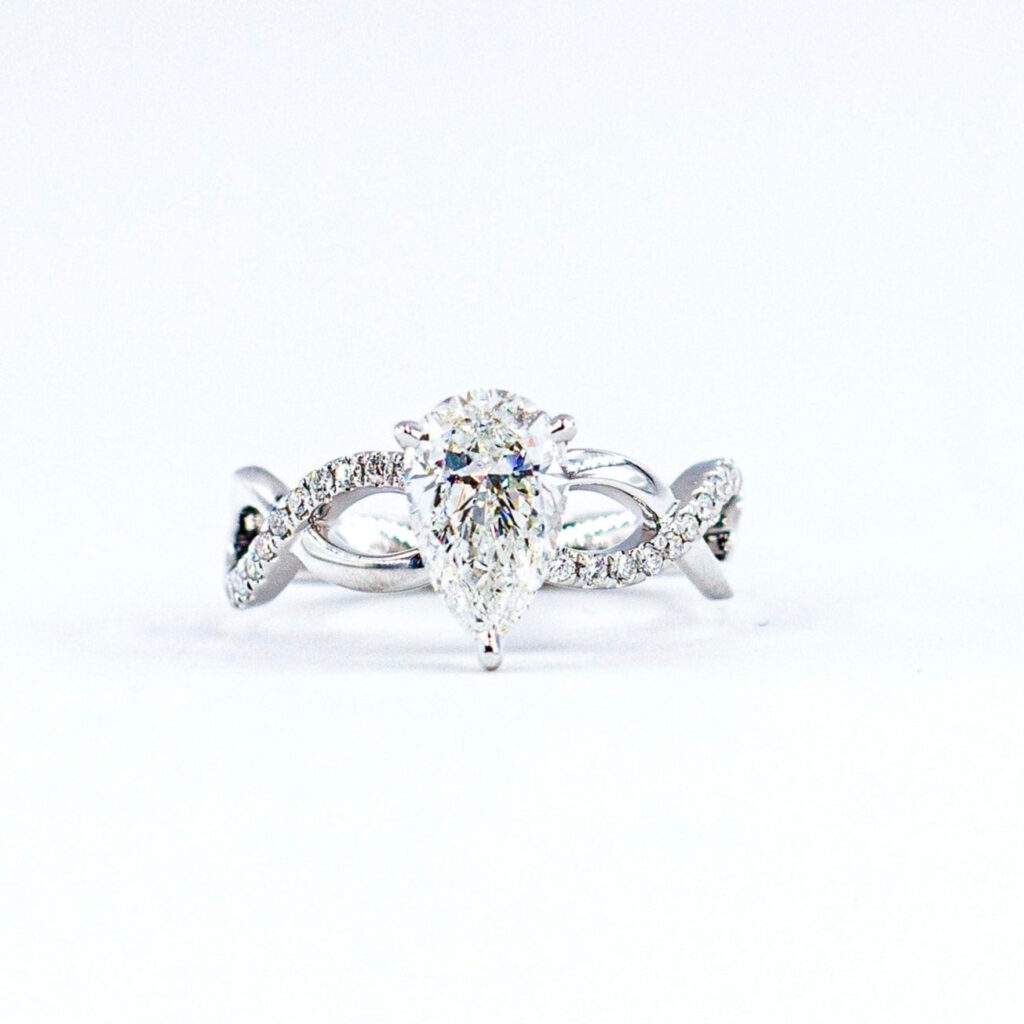 pear shape diamond engagement rings melbourne best price