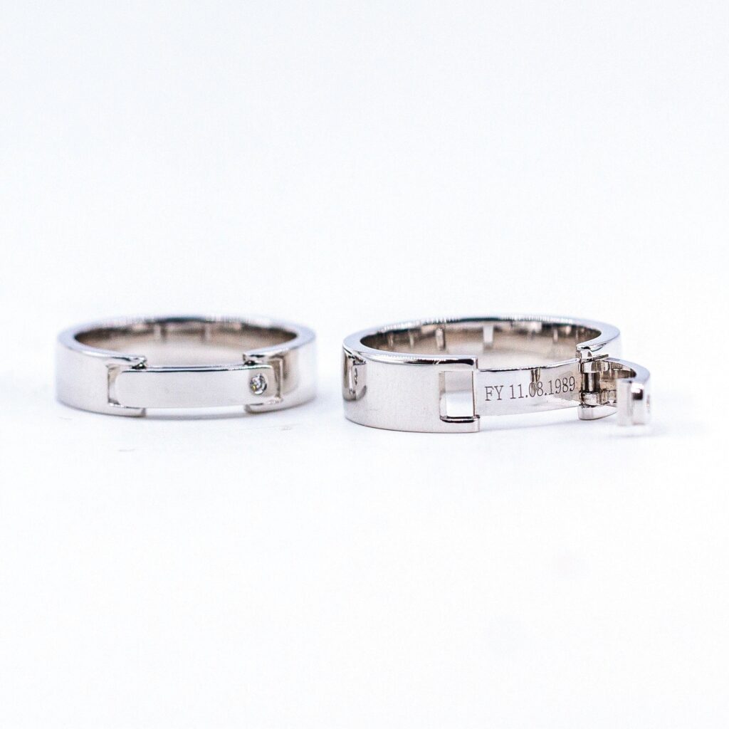 promis rings sydney white gold wedding band affordable