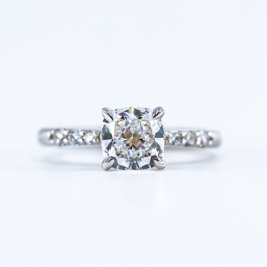 cushion cut diamond engagement rings sydney australia luxury jewelry on sale
