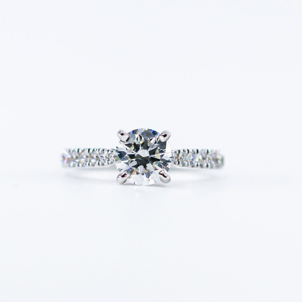 round brilliant cut diamond engagement rings melbourne australia diamond ring for sale