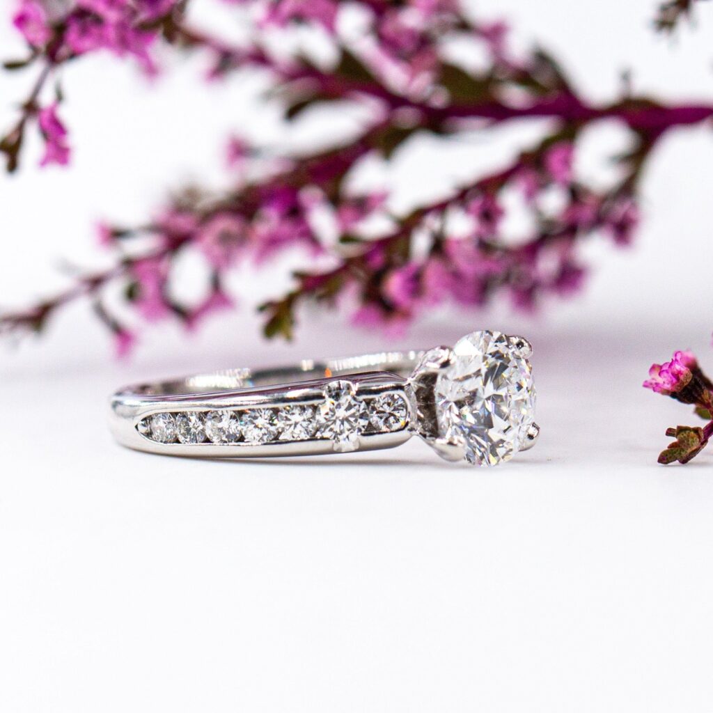 round brilliant cut diamond engagement rings melbourne best value wedding bands