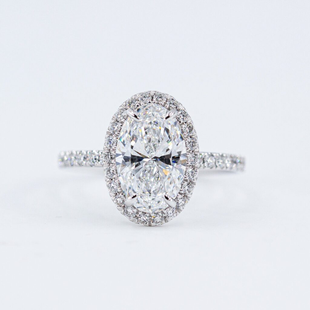 oval cut diamond halo engagement rings perth australia for sale