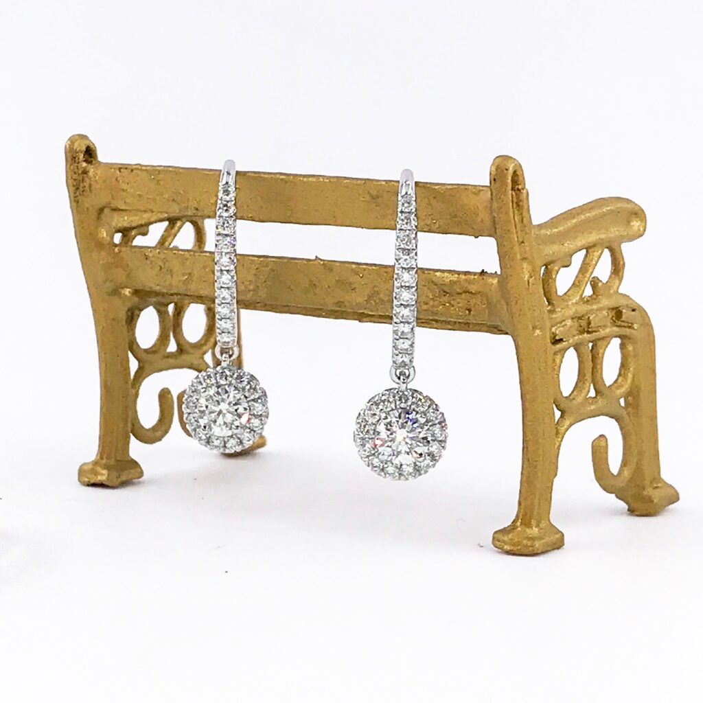 round brilliant cut diamond earrings sydney special offer