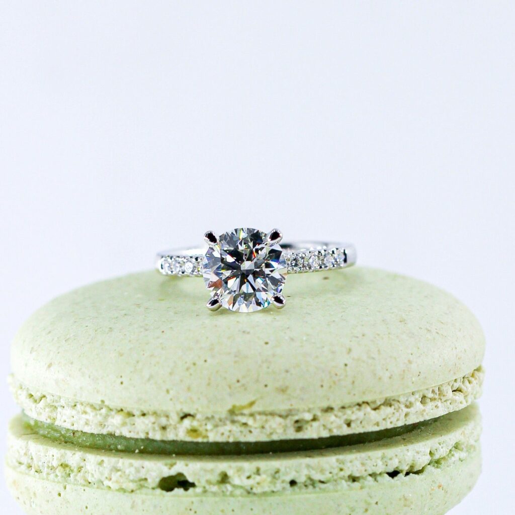 round brilliant cut diamond engagement rings perth australia best price