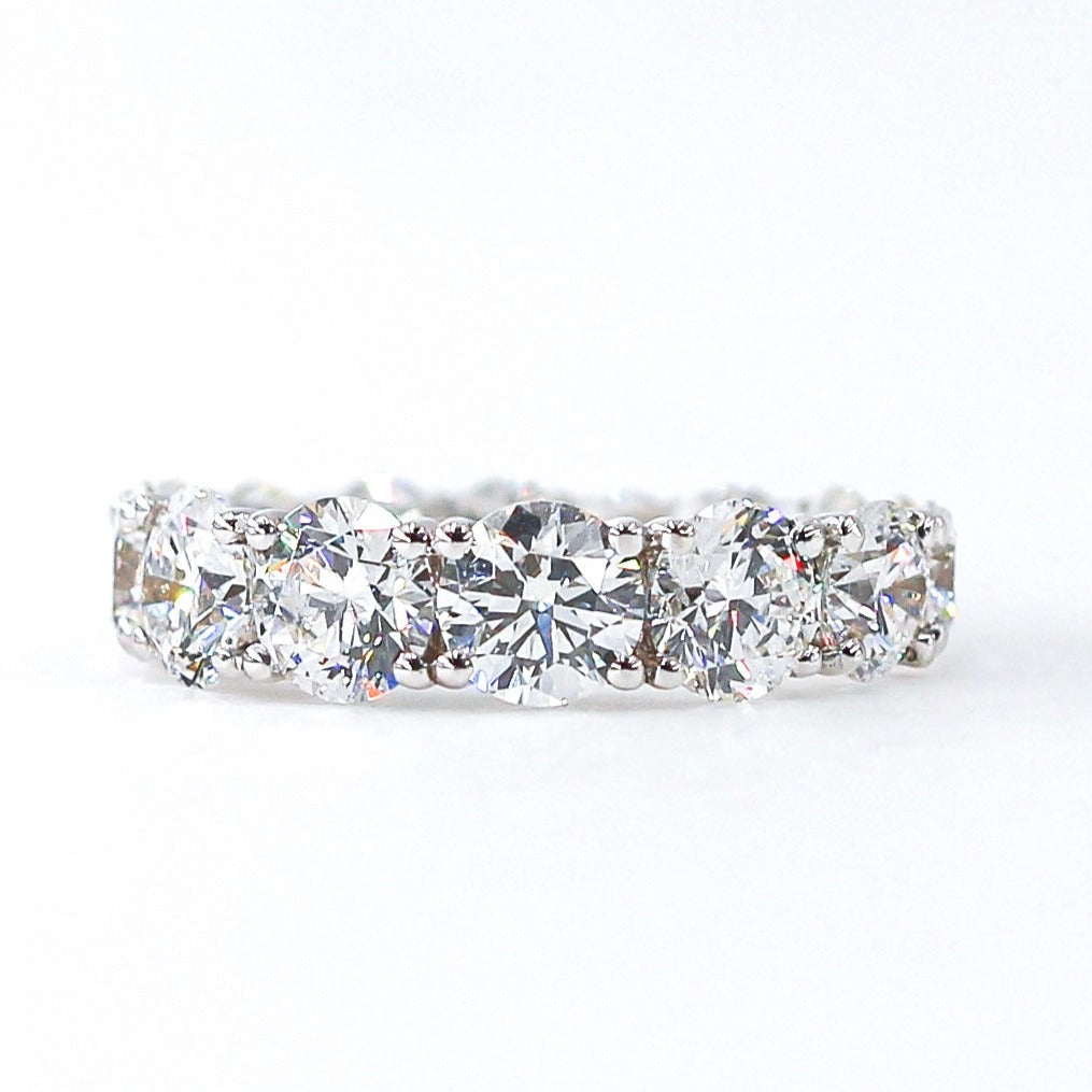 Round brilliant cut diamond eternity rings sydney exclusive deals