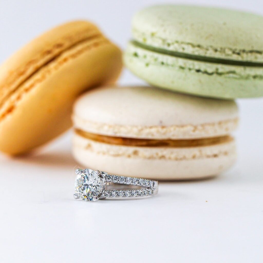 round brilliant cut diamond engagement rings sydney australia unique design