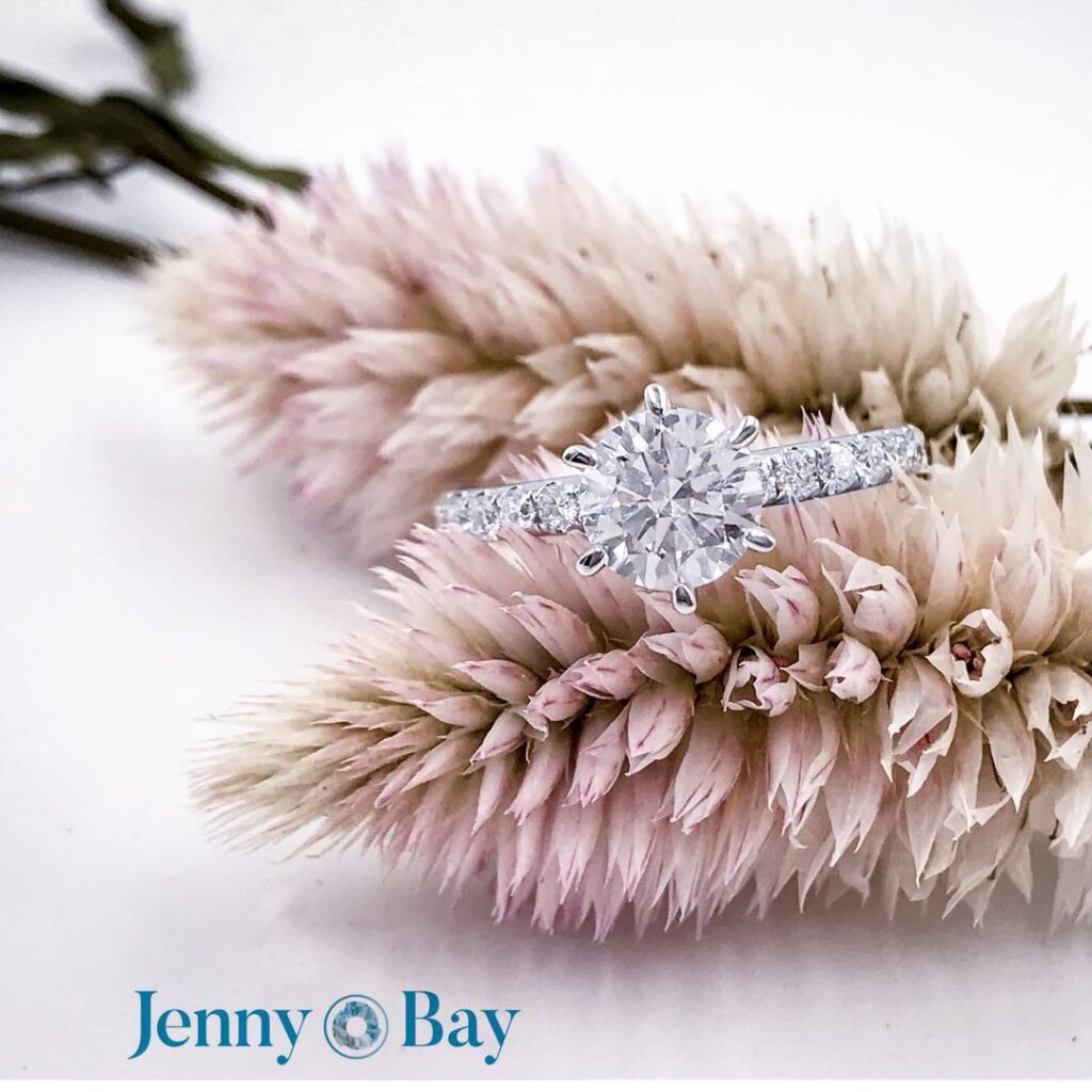 round brilliant cut diamond engagement rings melbourne australia fine jewelry