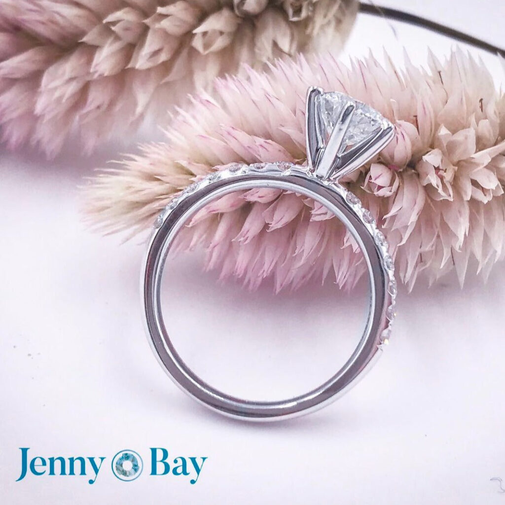 round brilliant cut diamond engagement rings melbourne australia fine jewelry