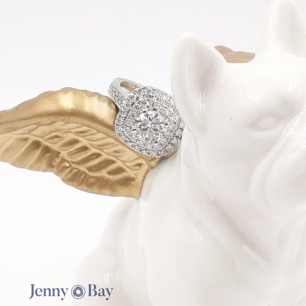 cushion cut diamond engagement rings sydney australia custom jewery