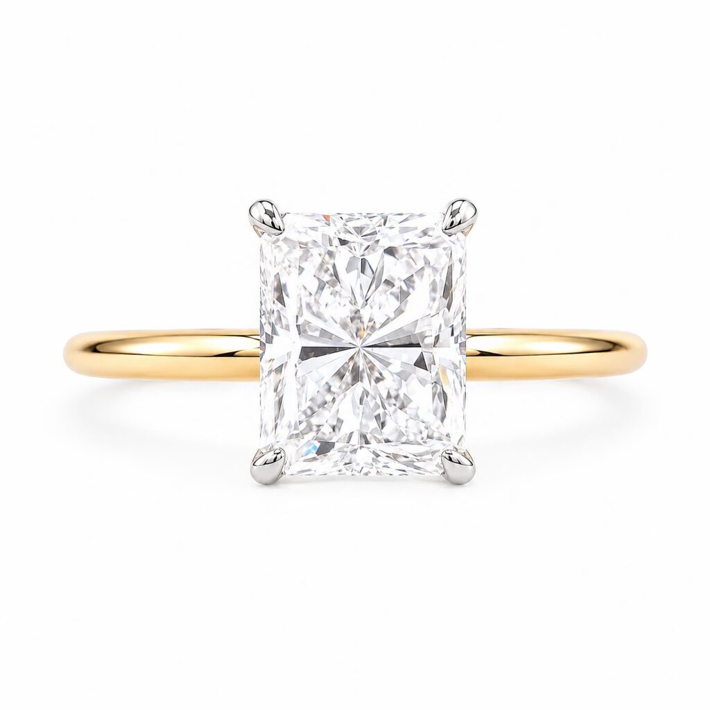 radiant cut diamond engagement rings melbourne high-quality jewelry at best
